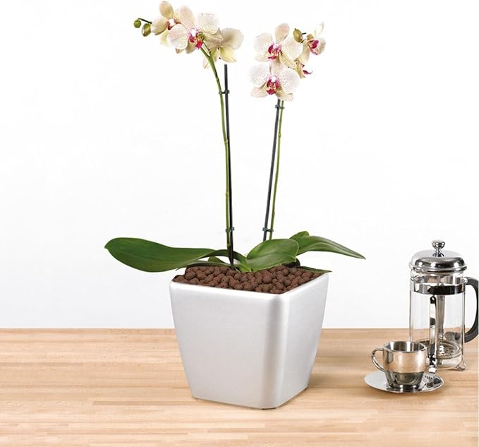 10 lbs LECA Balls for Indoor Plants, 4-16mm Clay Pebbles for Plants Hydroponic, Aquaponics, Natural Leca Balls for Soil Root Development, Orchid Potting Mix