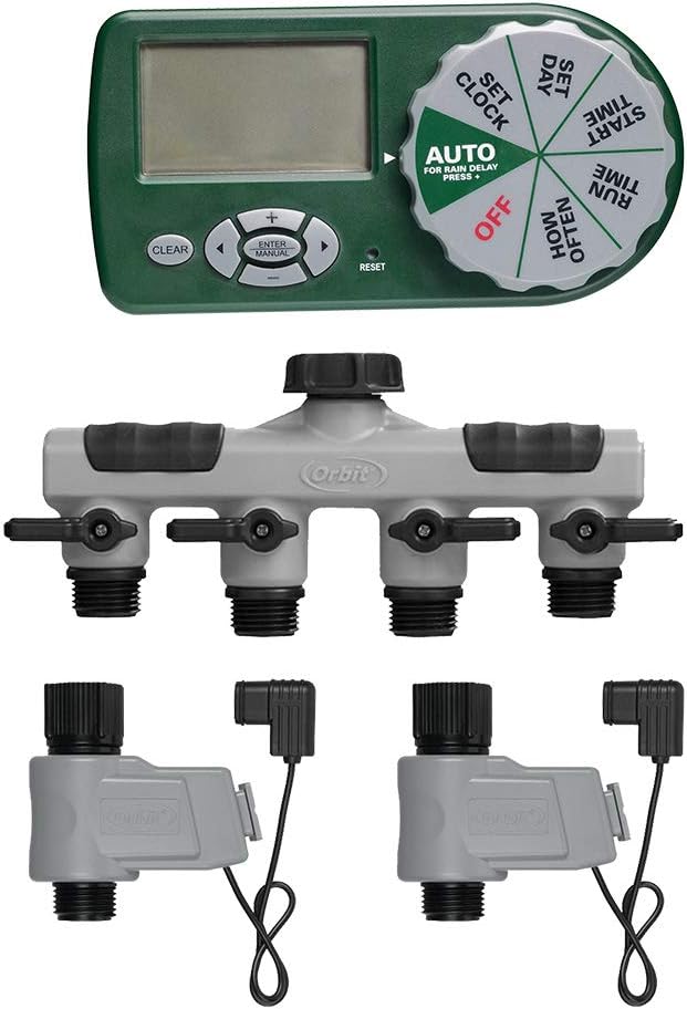 Orbit 58911 Complete Yard Watering Kit, Green…