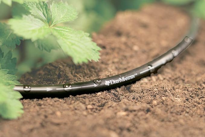 Orbit 3 Pack Drilled Hole Soaker Tubing for Drip Irrigation 1/4 Inch x 60 Foot