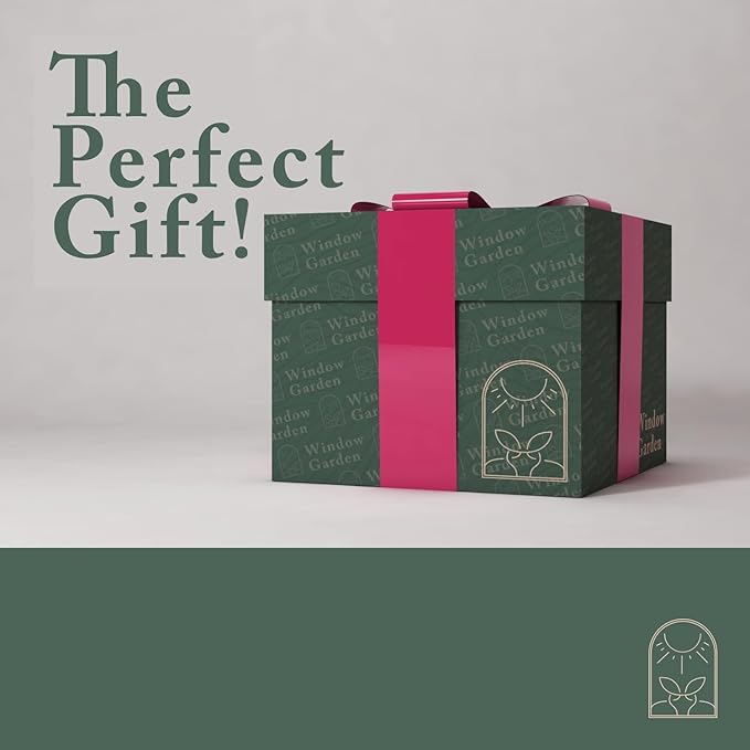 Window Garden Seed Starter Soil Mix - Gardening Starting Soil - Planting Soil for Vegetables, Herbs and Flowers - Ideal Potting Soil, Compressed Discs for Indoor and Outdoor Planting