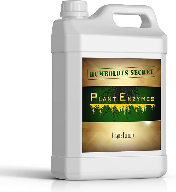 Humboldts Secret Plant Enzymes – Best Plant and Root Enzymes – 7000 Active Units of Enzyme per Milliliter – Quality Plant Food and Plant Fertilizer – Highly Concentrated – 32 Ounce