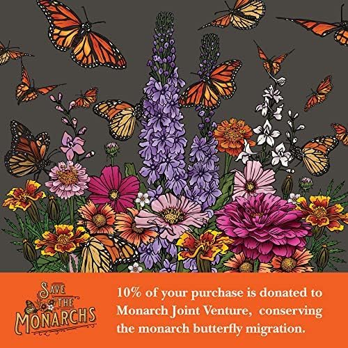 Wildflower Seeds Bulk, 100,000 Non-GMO Heirloom Wildflower Seeds Mix, Save The Monarchs Wild Flowers Seeds Mix, Perennial Flower Seeds for Planting, Mountain Valley Seed Company