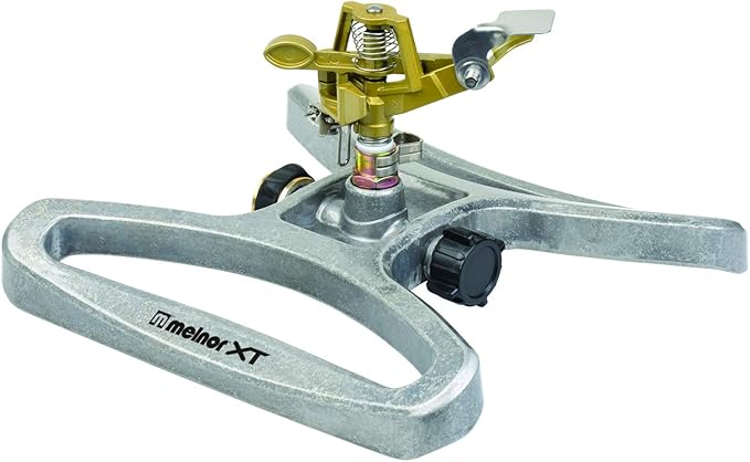 Melnor 65051-AMZ Pulsating Sprinkler with QuickConnect Product Adapter, Amazon Bundle