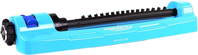 Aqua Joe SJI-OMS16 Indestructible Metal Base Oscillating Sprinkler with Adjustable Spray, 3600-Square Foot Coverage