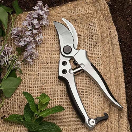 Kings County Tools Flower and Fruit Pruner | 2-1/2" Thin Sharp Blades | Precision Pruning and Cutting | Spring-Loaded Snap Catch