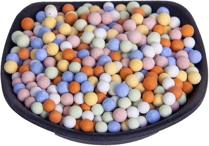 2LBS Clay Pebbles Gardening Ceramsite Orchid Rocks Drainage Water Purification Ceramsite Decor Cultivation Soil Stone Horticultural Grade for Soil Hydroponics Aquaponics