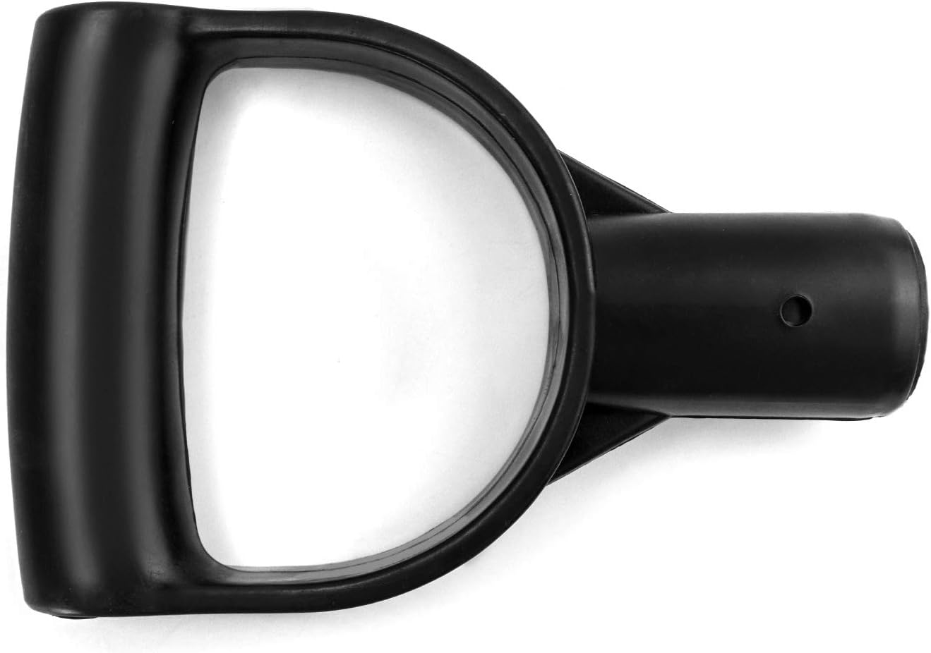 QWORK Plastic Spade Shovel with D-Grip Handle, 1" Polypropylene Shovel Handle for Digging & Raking