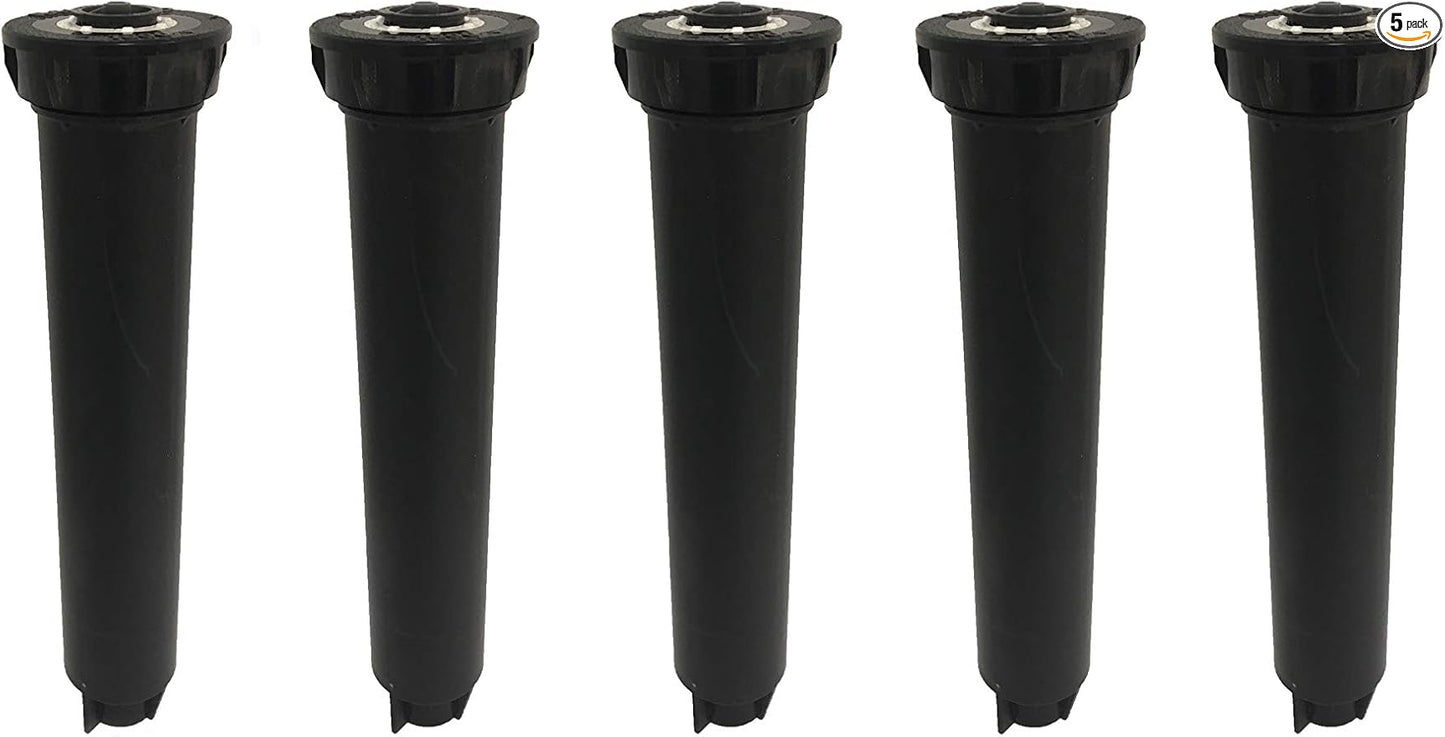 Rain Bird 1806VAN 5-Pack - 6" Pop-up Professional Sprinkler (9" Body Length!) - Adjustable Pattern (0 to 360 Degrees) ***Please Read BULLETPOINTS Before Ordering***