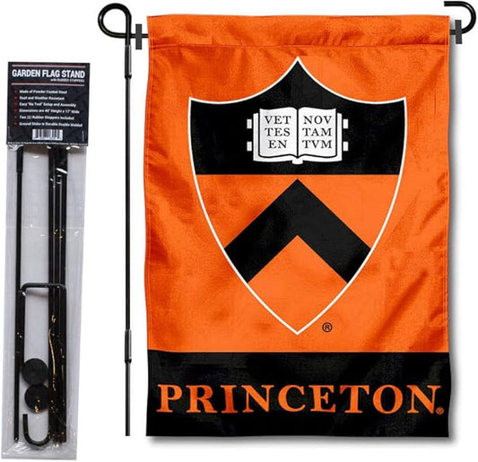 College Flags & Banners Co. Princeton Tigers Garden Flag with Stand Holder