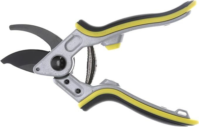 Hawk Hand Pruner | Durable Versatile SK5 High Carbon Steel Blade Secateurs with Ergonomic Non-Slip Grip & 2-Position Spring Lock | for Hunting & Gardening