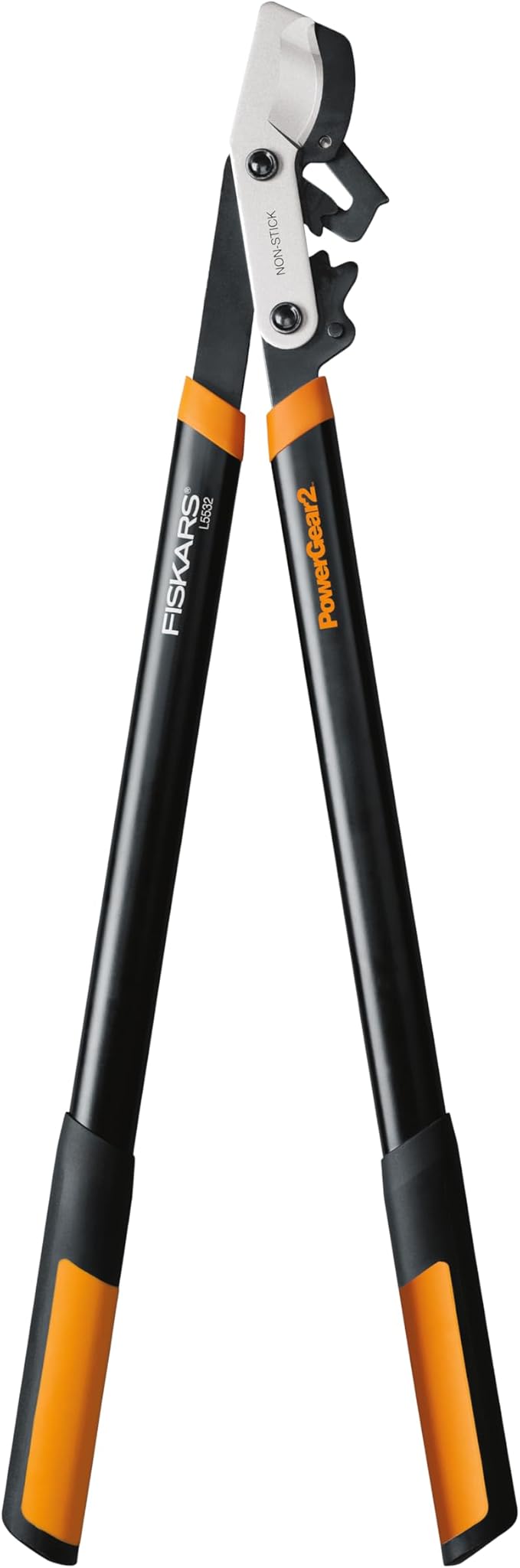 Fiskars 32-Inch Loppers for Tree Trimming, Heavy Duty, Low-Friction Sharp Steel Blade, Branch Cutter up to 2-Inch Diameter Cut Capacity, PowerGear2 Technology that Multiplies Power for Less Effort
