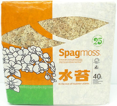 Premium New Zealand Sphagnum Moss, 500g (40L When Hydrated) - Harvested Sustainably from The Pristine West Coast of New Zealand's South Island