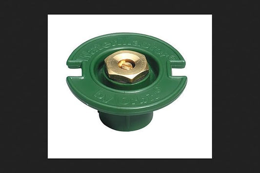 Orbit 54024 Plastic Flush Head Sprinkler with Brass Full Pattern Spray Nozzle