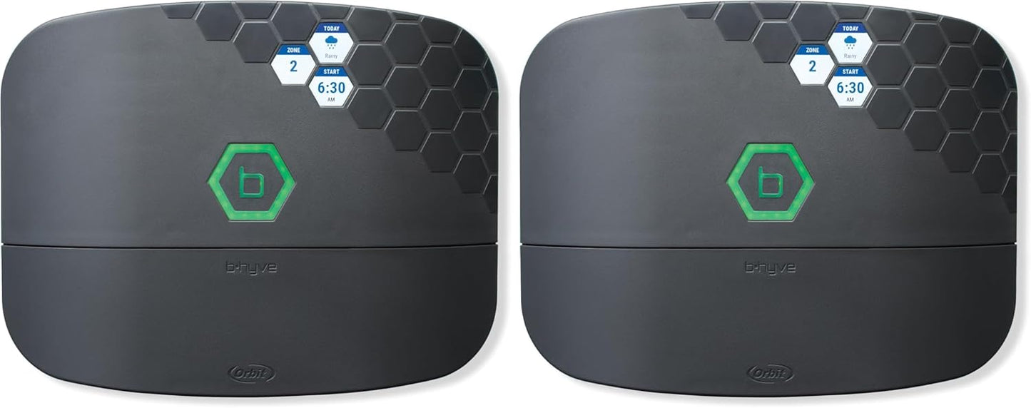 Orbit 57985 B-hyve XR 8-Zone Smart Indoor/Outdoor Sprinkler Controller (Pack of 2)