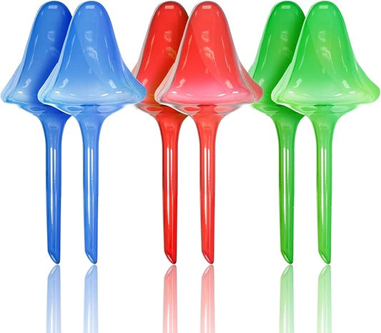 Plant Self Watering Globes Bulbs Planter Insert Automatic Plastic Watering Devices Plant Waterer Spikes for Indoor Outdoor,Self Irrigation System Lasts for 3-4 Weeks