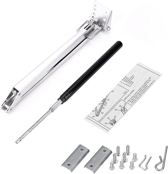 Auto Vent Opener Automatic Greenhouse Window Opener Cylinder Roof Vent Opener Autovent Kit Solar Heat Sensitive Agriculture Gardening Tools Automatic Greenhouses Supplies (Single Spring Lifts 15 Lbs)