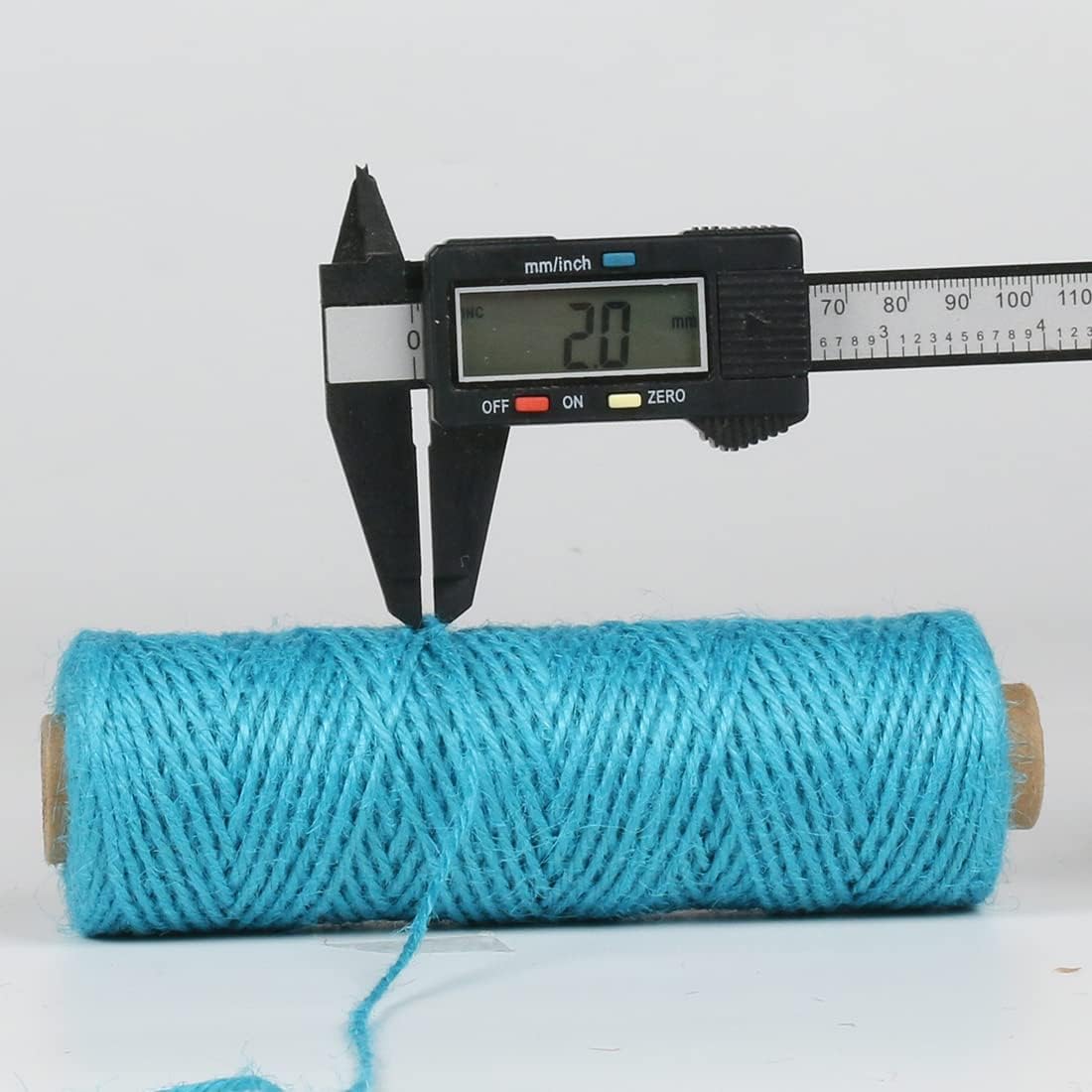 2mm 328ft Colored Natural Jute Twine String for Gift Wrapping Craft Baker Plant Christmas Ribbon Twine Handmade Arts Decoration Thin Packing String Home Decor