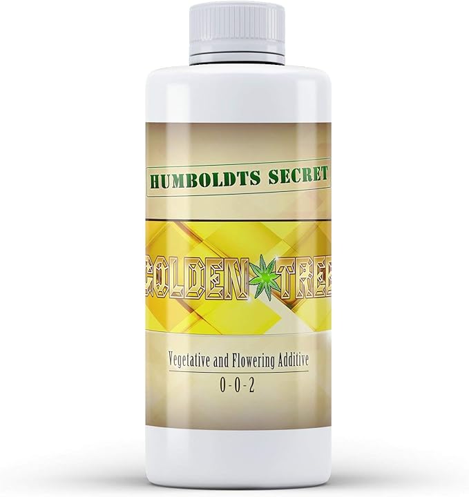 Humboldts Secret Golden Tree: Best Plant Food for Plants & Trees - All-in-One Concentrated Organic Additive - Vegetables, Flowers, Fruits, Lawns, Roses, Tomatoes & More (2 Ounce)