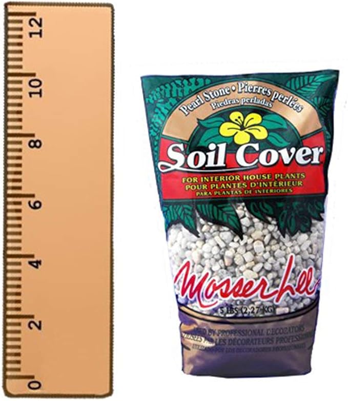 Mosser Lee ML1122 Pearl Stone Soil Cover, 5 lb.