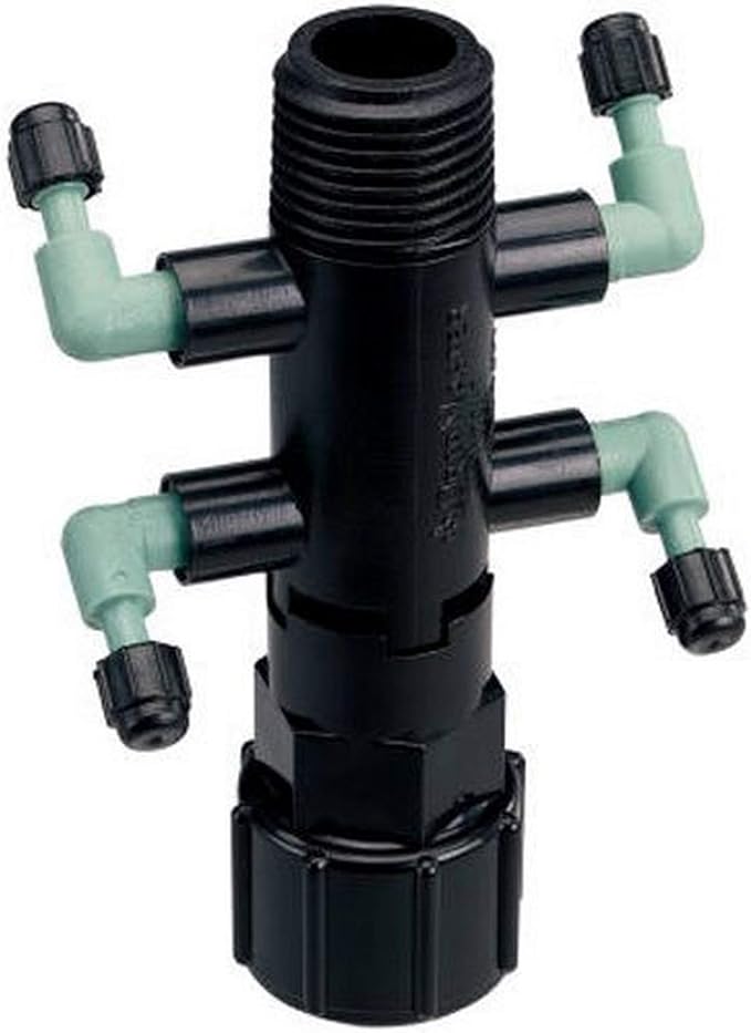 Orbit 67060 Drip Irrigation 4-Port Manifold Riser Extension