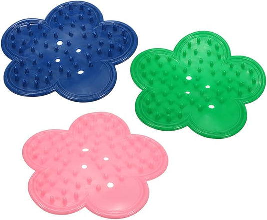 PATIKIL Rose Leaf Thorn Stripper, 3 Pcs Rose Thorn Stripper Remover Leaf Stripping Tool Burrs Removal Tool for Gardening Flower Arrangement, Multicolored