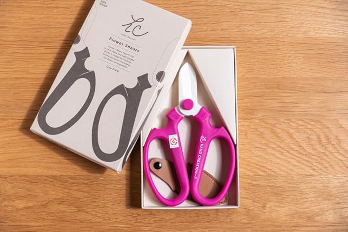 SAKAGEN HAND CREATION Flower Shears Type F-170 Scissors (Lavender)