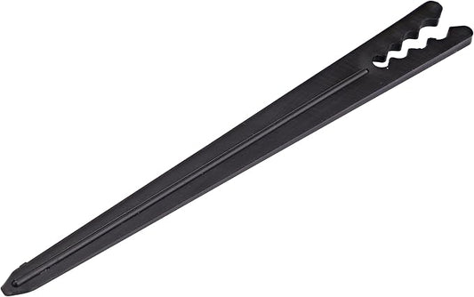 Raindrip 381025B 1/8-Inch - 1/4-Inch Heavy-Duty Tubing Support Stake for Drip Irrigation Supply Tubing and Drip Systems, 6-Inch Long, Plastic, 25-Pack, Black