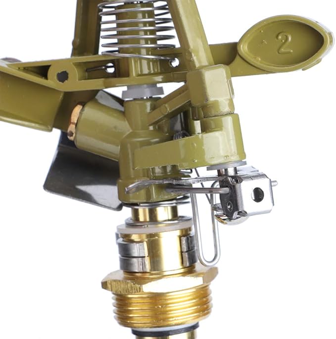 Adjustable Direction Nozzle Spray Aluminium Alloy for Public Green Irrigation, G3/4inch