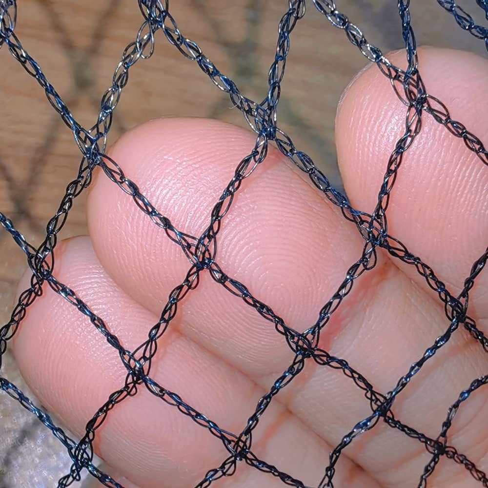 Meanchen Bird Netting for Garden 50x50 Ft,1" Mesh Garden Netting,Heavy Duty Deer Netting,Protect Vegetable Plants and Fruit Trees,Garden Mesh Fence for Blueberry Bushes.