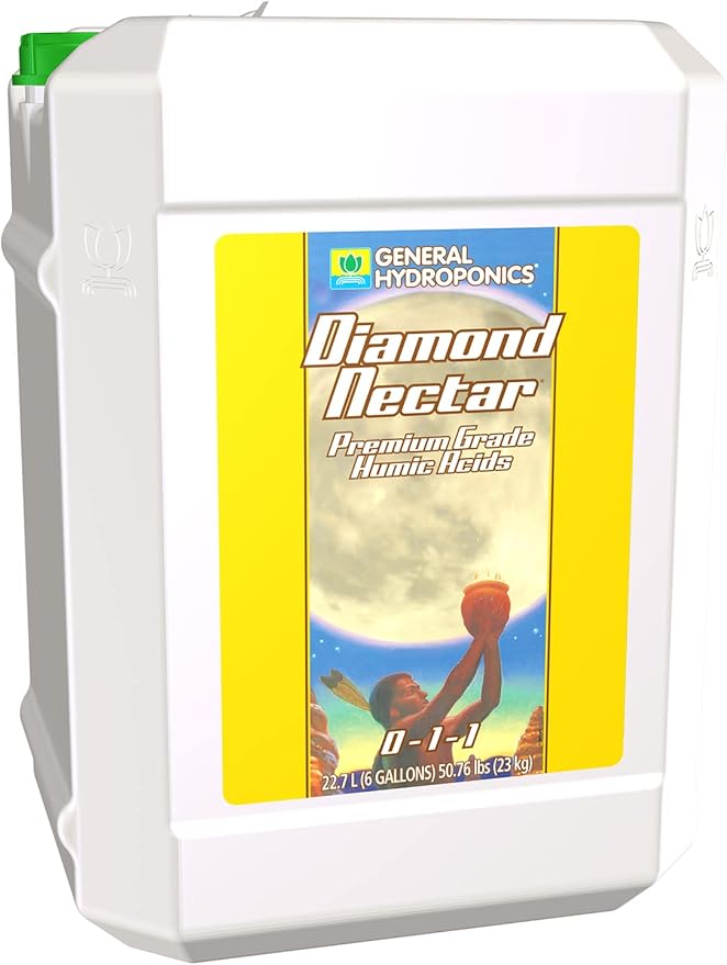 General Hydroponics Diamond Nectar, Nutrient Additive, 0-1-1, 6 gal.