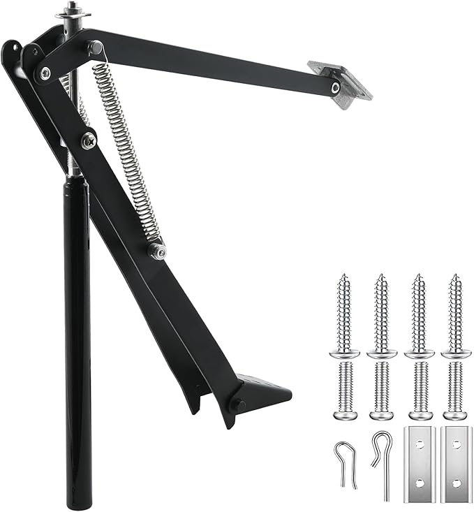 CHANGE MOORE Auto Vent Opener Automatic Greenhouse 1Pack Window Opener Roof Vent Opener Auto Vent Kit Sensitive Gardening Tools Automatic Greenhouses Supplies (Dual Spring Up to 33lbs)