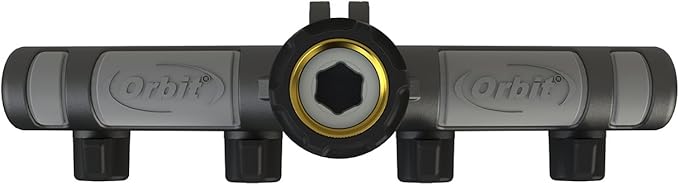 Orbit 58970 4-Way Manifld and Shut-Offs, No Size (Pack of 2)