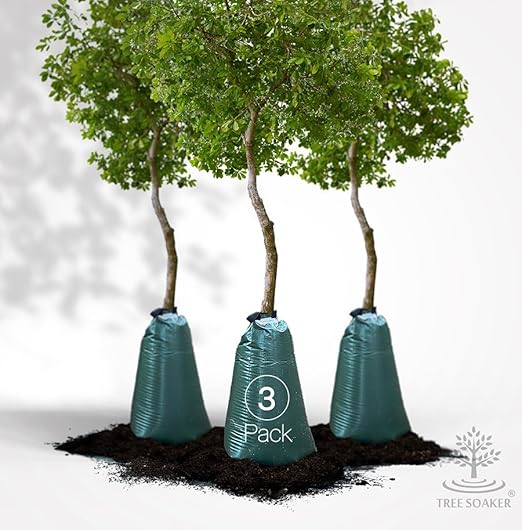 Tree Watering Bag | 20 Gallon Slow Release Drip Tree Irrigation System | Watering Bag for Trees | 3 Pack