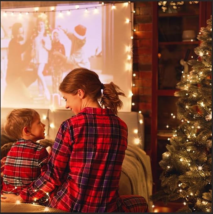 100 LED Christmas String Lights, 39FT Indoor Christmas Lights Plug-in with 8 Modes & Timer & Memory Function, Waterproof Christmas Lights Outdoor for Holiday Party Christmas Tree Decor