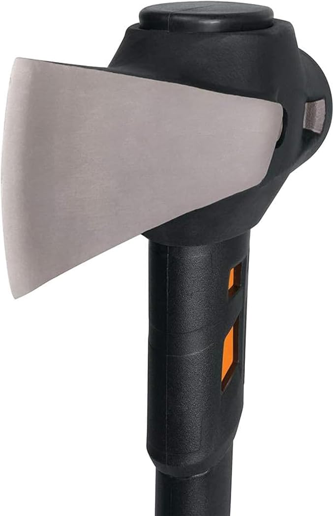 Fiskars Pro IsoCore Splitting Maul and Stainless Steel Axe, with Shock Reduction, 6 lb, 36 in