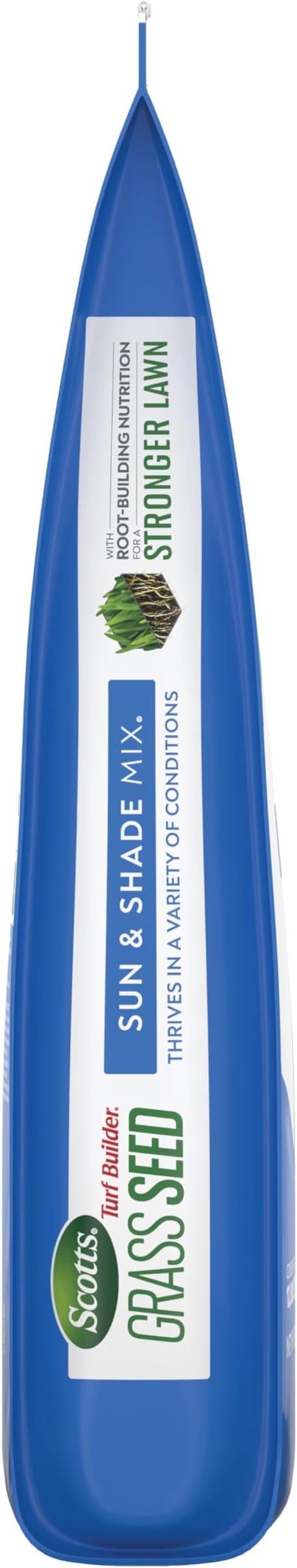 Scotts Turf Builder Grass Seed Sun & Shade Mix with Fertilizer and Soil Improver, Thrives in Many Conditions, 32 lbs.