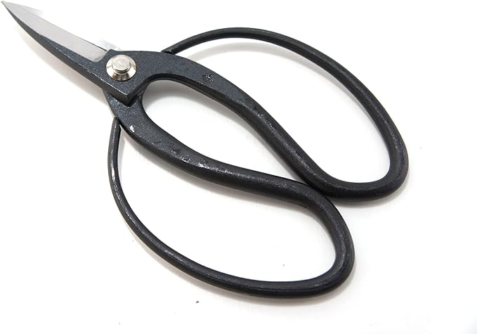 Japanese Bonsai Gardening Scissors, Made in Japan, Overall Length 7 inch