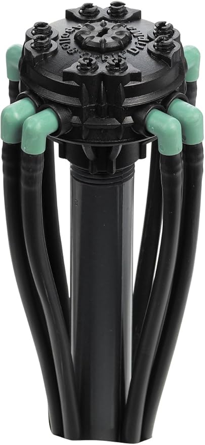 Orbit 2- Pack Adjustable Flow 8-Port Drip Irrigation Manifold for 1/4" Tube - 61008P