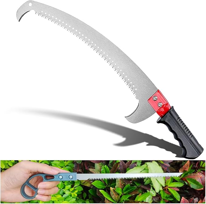 Pole Purning Saw Head,Pole Saw for Tree Trimming Gardening Pole Saw Hand Pole Saw - Precision Pole Handsaw, Landscape Pole Pruning Saws Heavy Duty Pole Saw for Tree Branches Purner Pole Saw