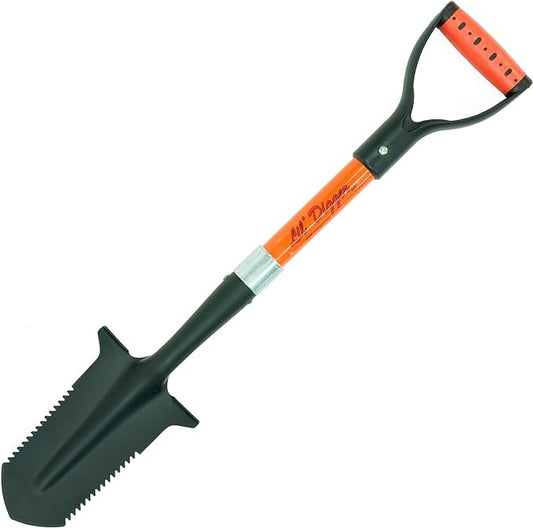 Lil' Digger 29" Heavy Duty Small Double Serrated Shovel