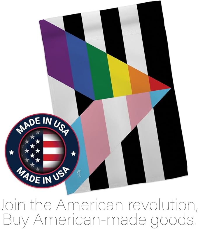 LGBTQ Pride Month Flag Gay Trans Straight Ally House Flags Decorations Home Decor Gifts Small Rainbow Bandera Indoor Banner July 4th Patriotic Decor Outdoor Bisexual Pansexual Transgender Lawn Porch Outdoor Wall Tapestry Made In USA