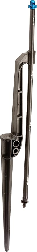 Rain Bird MSFQSTKX Drip Irrigation Close Coverage Fan Spray on Riser Stake, 90° Quarter Circle Pattern, 5' Spray Distance