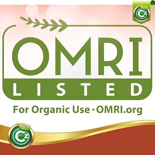 Organic Gypsum Powder 10LB - Made in USA - Calcium Sulfate Dihydrate - Garden Soil Amendment Fertilizer for Lawns, Plants, Mushroom Cultivation. Calcium & Sulfur. Cures Blossom End Rot. OMRI Listed