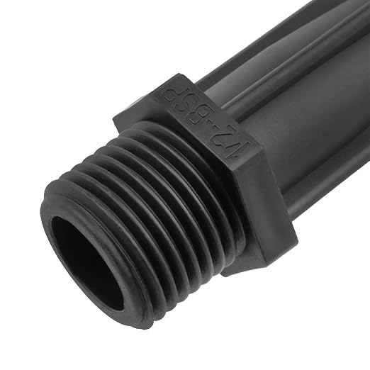 12ihch Irrigate The Venturi Fertilizer Injector for drip Irrigation Venturi Injector Irrigation Pipe Agricultural Tool Black 1pcs