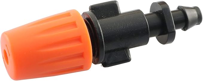 DGZZI Drip Irrigation Misting Nozzles 12PCS Adjustable Garden Sprinkler Head Atomizer