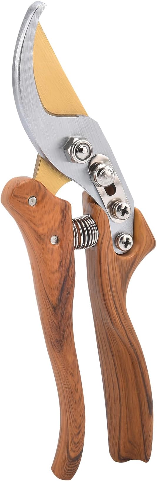 Professional Sharp Pruners, (Wood Grain), Garden Pruners, Tree Trimmers Secateurs, Bypass Pruning Shears, Secateurs, Hand Pruner, Garden Shears, Gardening Shears Clippers for Plants, Gardening Cutter