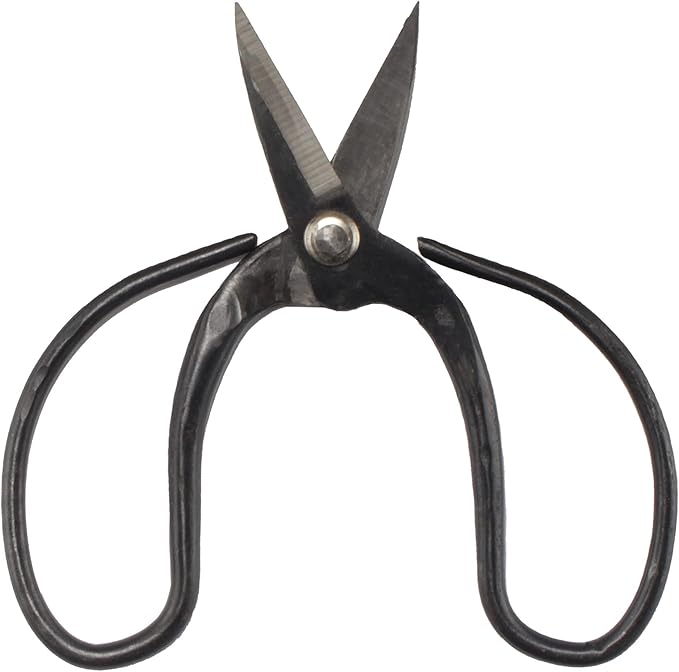 BambooMN Bonsai 7" Heavy Duty Butterfly Shear - 3 Pieces