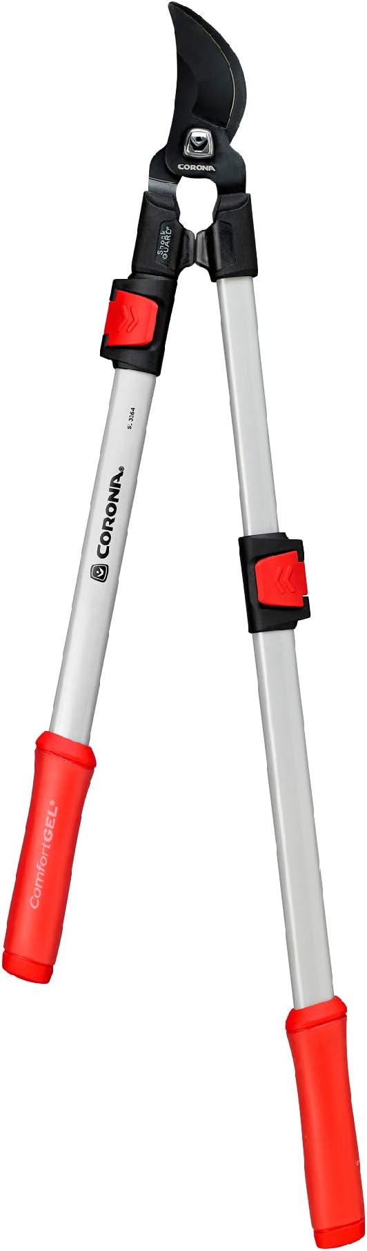 Corona SL 3364 ComfortGEL Extendable Bypass Lopper, 1-1/2 Inch Cut