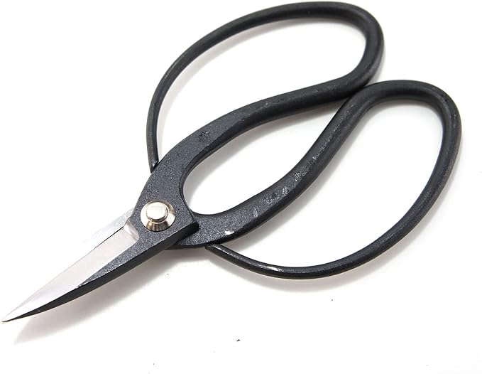 Japanese Bonsai Gardening Scissors, Made in Japan, Overall Length 7 inch
