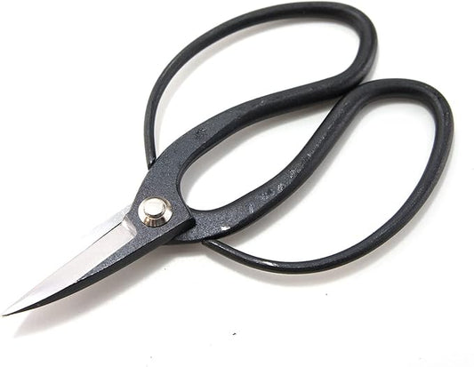 Japanese Bonsai Gardening Scissors, Made in Japan, Overall Length 7 inch